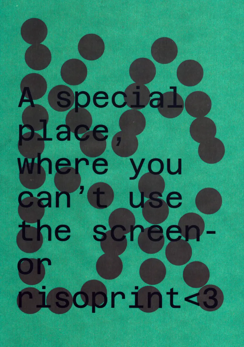 Posters made by students for Building Otherwise